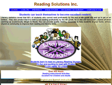 Tablet Screenshot of literacyreadingvoyages.com